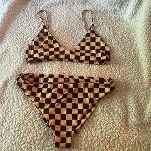 Mai latte check bikini